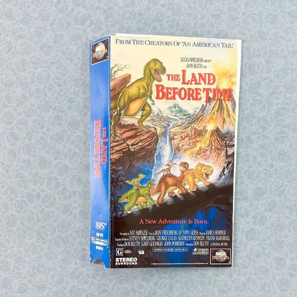 The Land Before Time VHS Lot (1-5) + Original – 90s Dinosaur Movie Collection - Picture 8 of 10